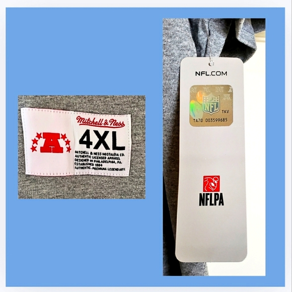 🔥NWT/MITCHELL & NESS/THROWBACK/"RAIDERS"/4XL☠ - Picture 5 of 6